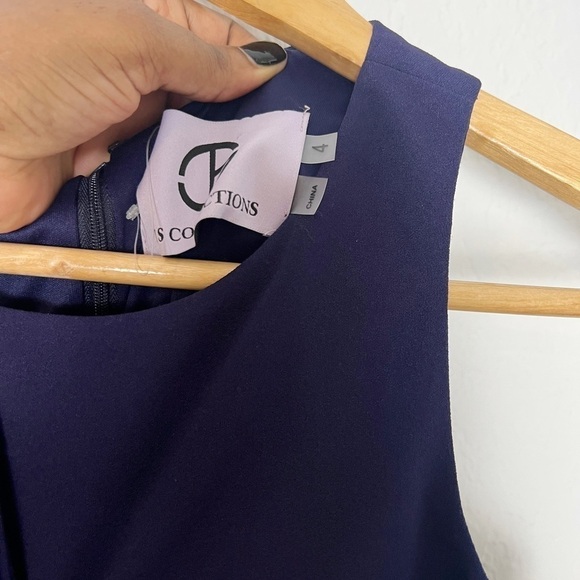 JS Collections Leona Bow Halter Gown - Picture 7 of 8